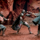 The Mandalorian wades into battle.